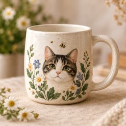 Cat in the Garden Mug