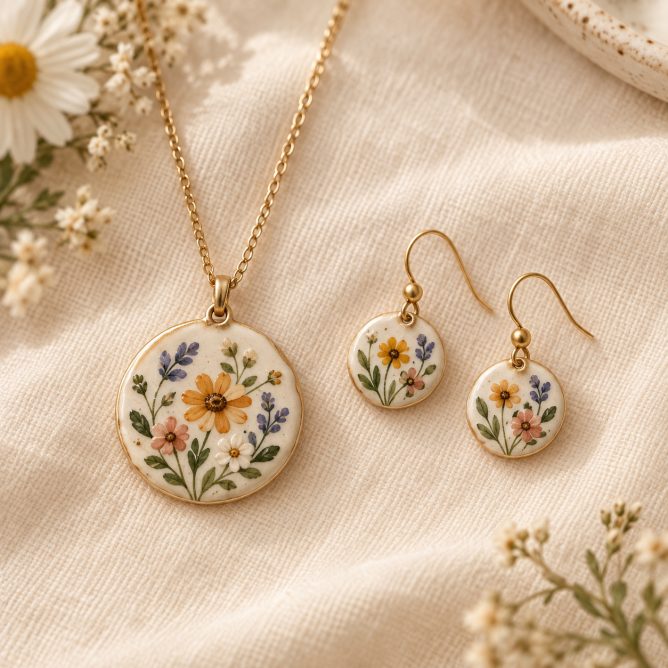Wildflower Jewelry Set